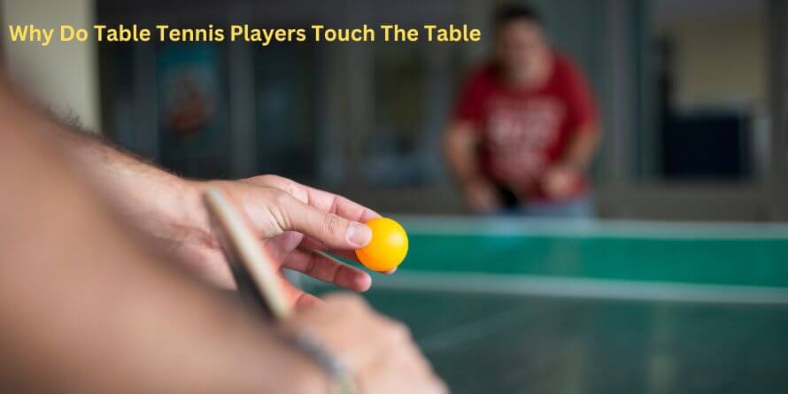 Table tennis playing