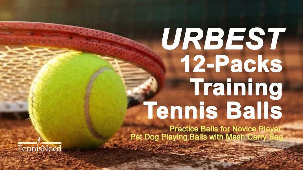 URBEST 12-Pack Training Tennis Balls