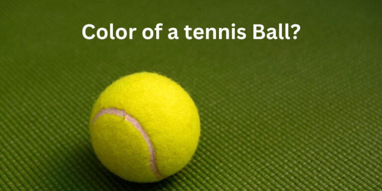 Color of a tennis Ball